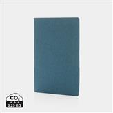 A5 standard notatbok med mykt omslag, blå