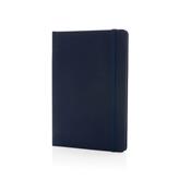 GRS-zertifiziertes rPET-A5-Notizbuch, navy blau