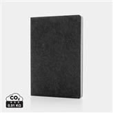 Phrase GRS certified recycled felt A5 notebook, black