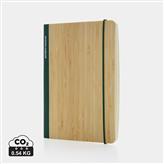 Scribe bambus A5 Notisbok, grønn