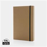 Craftstone A5 notesbog af genanvendt kraft- og stenpapir, brun