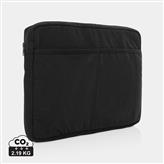 Laluka AWARE™ recycled cotton 15.6 inch laptop sleeve, black