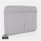 Laluka AWARE™ recycled cotton 15.6 inch laptop sleeve, grey