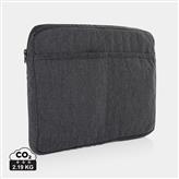 Laluka AWARE™ recycled cotton 15.6 inch laptop sleeve, anthracite