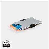 RFID Anti-Skimming Kartenhalter aus Aluminium, silber