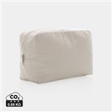 Impact Aware™ 285 gsm rcanvas toiletry bag undyed, off white