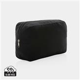 Impact Aware™ 285 gsm rcanvas toiletry bag undyed, black