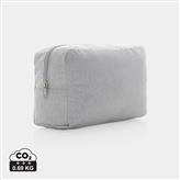 Impact Aware™ 285 gsm rcanvas toiletry bag undyed, grey