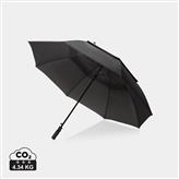 Swiss Peak AWARE™ Tornado 30" storm umbrella, black