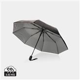 Mini paraguas 21" de 190T RPET bicolor Impact AWARE ™, plata