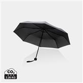 Mini parapluie 20.5" en rPET 190T Impact AWARE™, noir