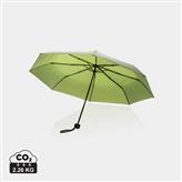 20.5" Impact AWARE™ RPET 190T mini umbrella, green