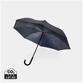23" Impact AWARE™ RPET 190T vändbart paraply, stenkol