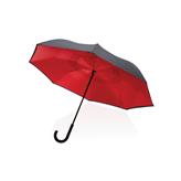 23" Impact AWARE™ RPET 190T käännettävä sateenvarjo, punaine