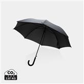 23" Impact AWARE™ RPET 190T standard auto open umbrella, black