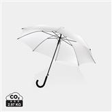 23" Impact AWARE™ RPET 190T standardi auto-open sateenvarjo, valkoinen