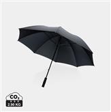 30" Impact AWARE™ RPET 190T Storm proof umbrella, black