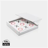 Deluxe Tic Tac Toe game, white