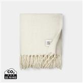Vinga Saletto wool blend blanket, white