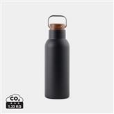Botella vacio VINGA Ciro RCS reciclada 580 ml, negro