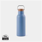 Botella vacio VINGA Ciro RCS reciclada 580 ml, azul