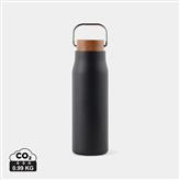 VINGA Ciro RCS recycled vacuum bottle 300ml, black