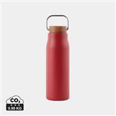 Bottiglia termica VINGA Ciro in rAcciaio RCS 300ml, rosso ciliegio