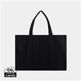 VINGA Hilo AWARE™ återvunnen canvas maxi tote bag, svart