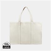 VINGA Hilo AWARE™ recycled canvas maxi tote bag, off white