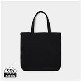 VINGA Hilo AWARE™ recycled canvas tote bag, black