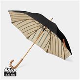 VINGA Bosler AWARE™ kierrätetty PET 23" sateenvarjo, musta