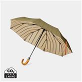 VINGA Bosler AWARE™ 21" faltbarer Schirm aus recyceltem PET, grün