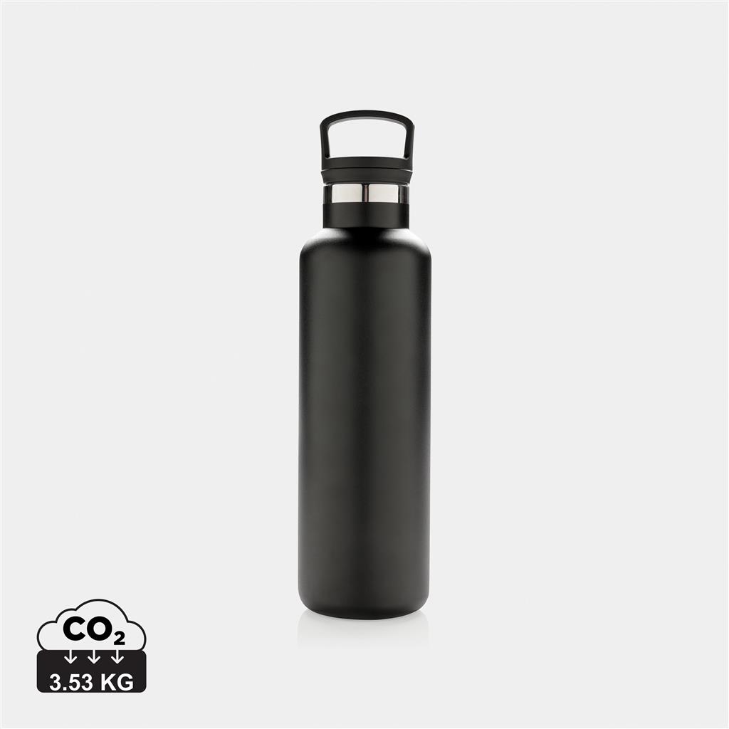 Vacuum insulated leak proof standard mouth bottle, black | XD Connects