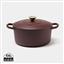 VINGA Monte enameled cast iron pot 5.5L, burgundy