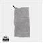 VINGA GRS RPET active dry towel 40 x 80cm, grey