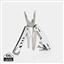 Solid multitool with carabiner, silver