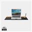 Impact AWARE RPET Foldable desk organizer with laptop stand, black