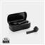 Free Flow TWS earbuds in charging case, black