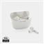 RCS recycled plastic Liberty Pro wireless earbuds, white