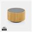 RCS recycled plastic and bamboo 3W wireless speaker, black