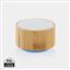 RCS recycled plastic and bamboo 3W wireless speaker, white