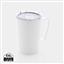 RCS Recycled stainless steel modern vacuum mug with lid, white