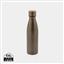 RCS Recycled stainless steel solid vacuum bottle, brown
