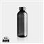 Lekkasjesikker vannflaske med lokk av metall, svart
