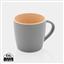 Ceramic mug with coloured inner 300ml, brown