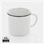 Vintage ceramic mug 280ml, white