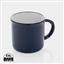 Vintage ceramic mug 280ml, navy