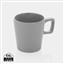 Ceramic modern coffee mug 300ml, grey