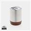 RCS Re-steel cork small vacuum coffee mug, silver