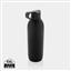 Flow RCS recycled stainless steel vacuum bottle, black